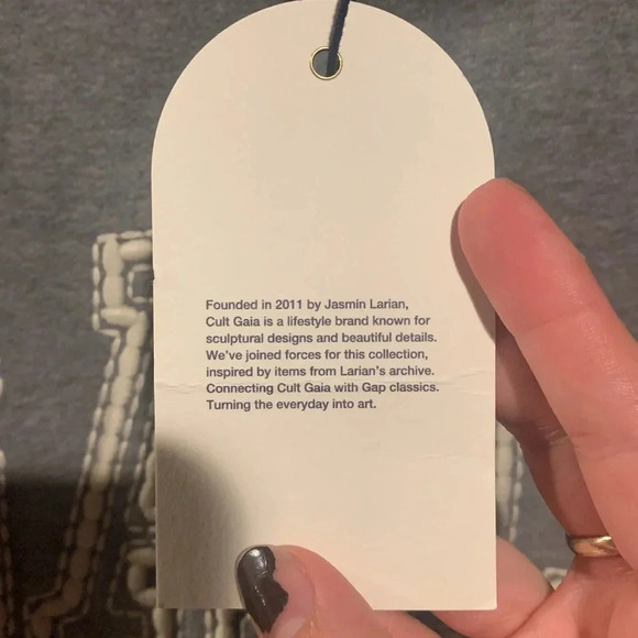 New GAP X CULT GAIA crewneck logo sweatshirt - Picture 5 of 8